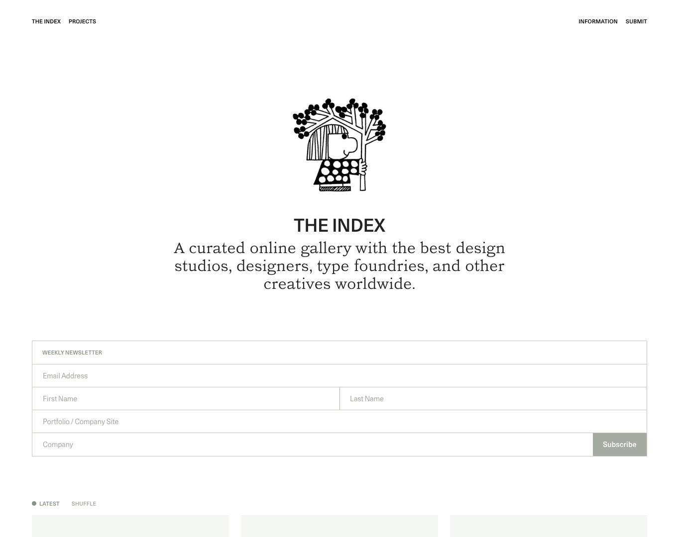 The Index screenshot