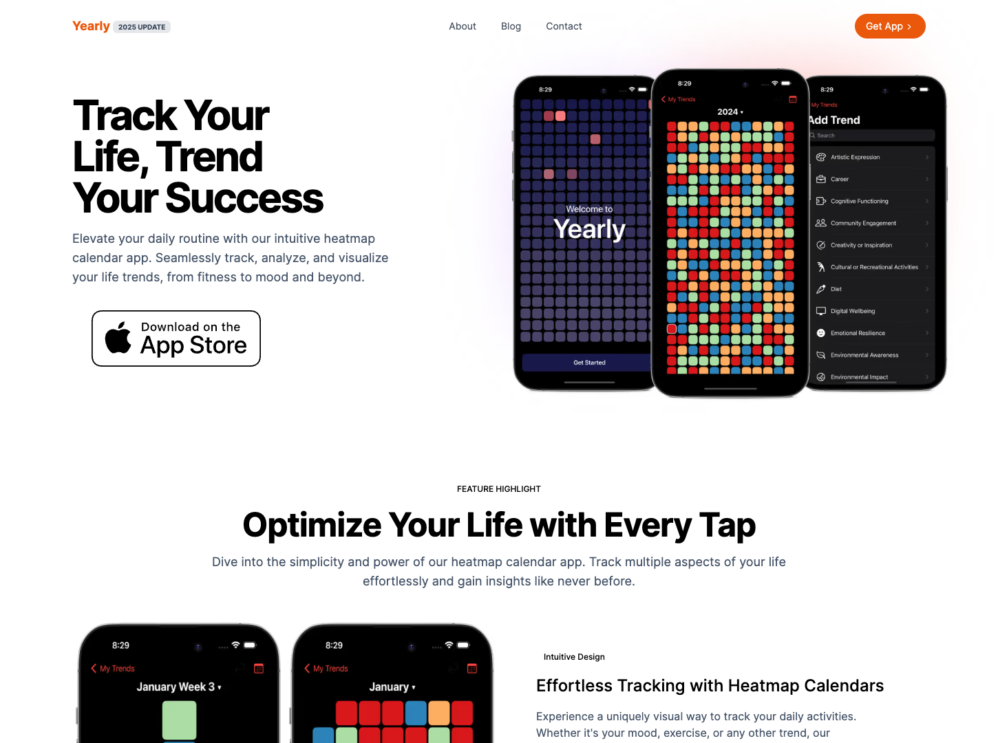 Heatmap Calendar screenshot