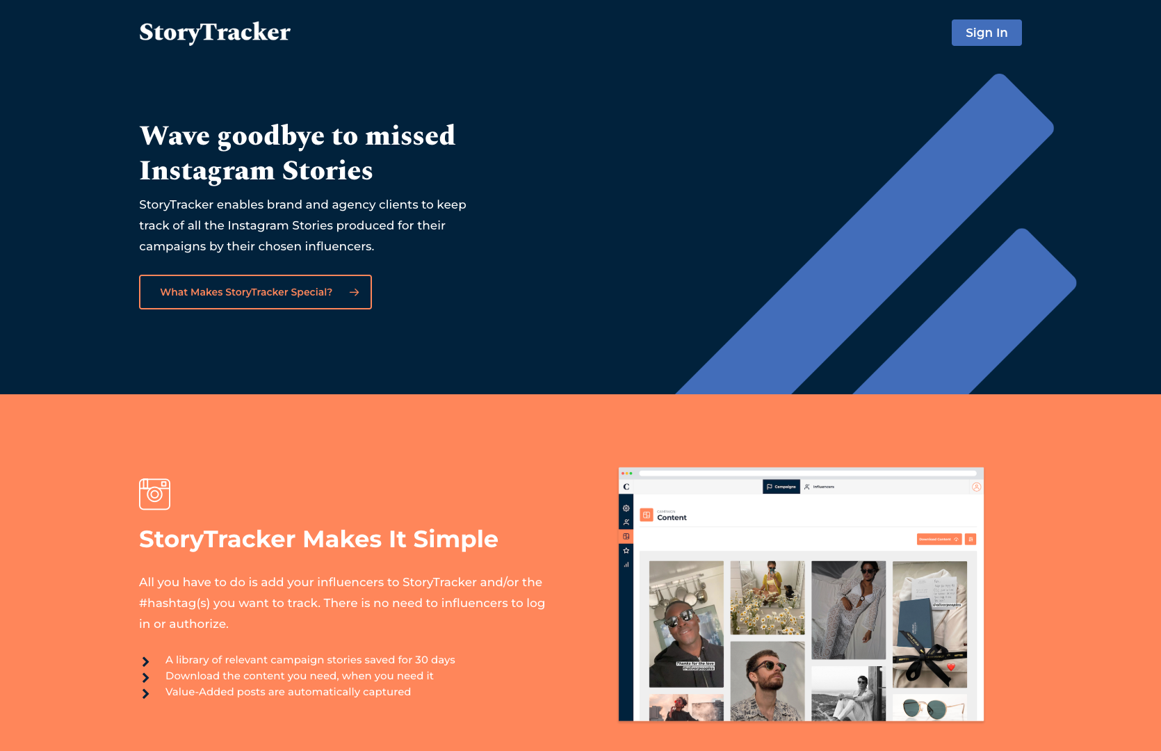 StoryTracker screenshot