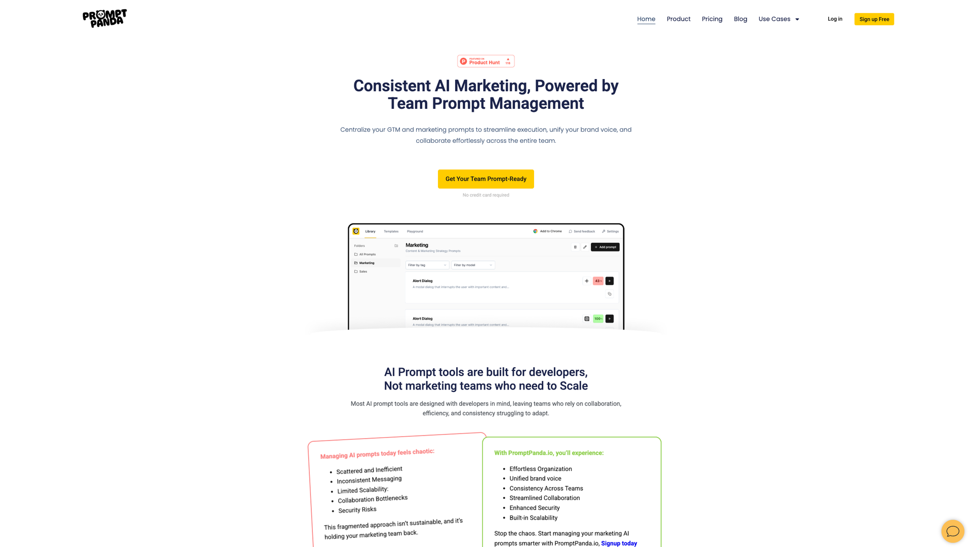 PromptPanda screenshot