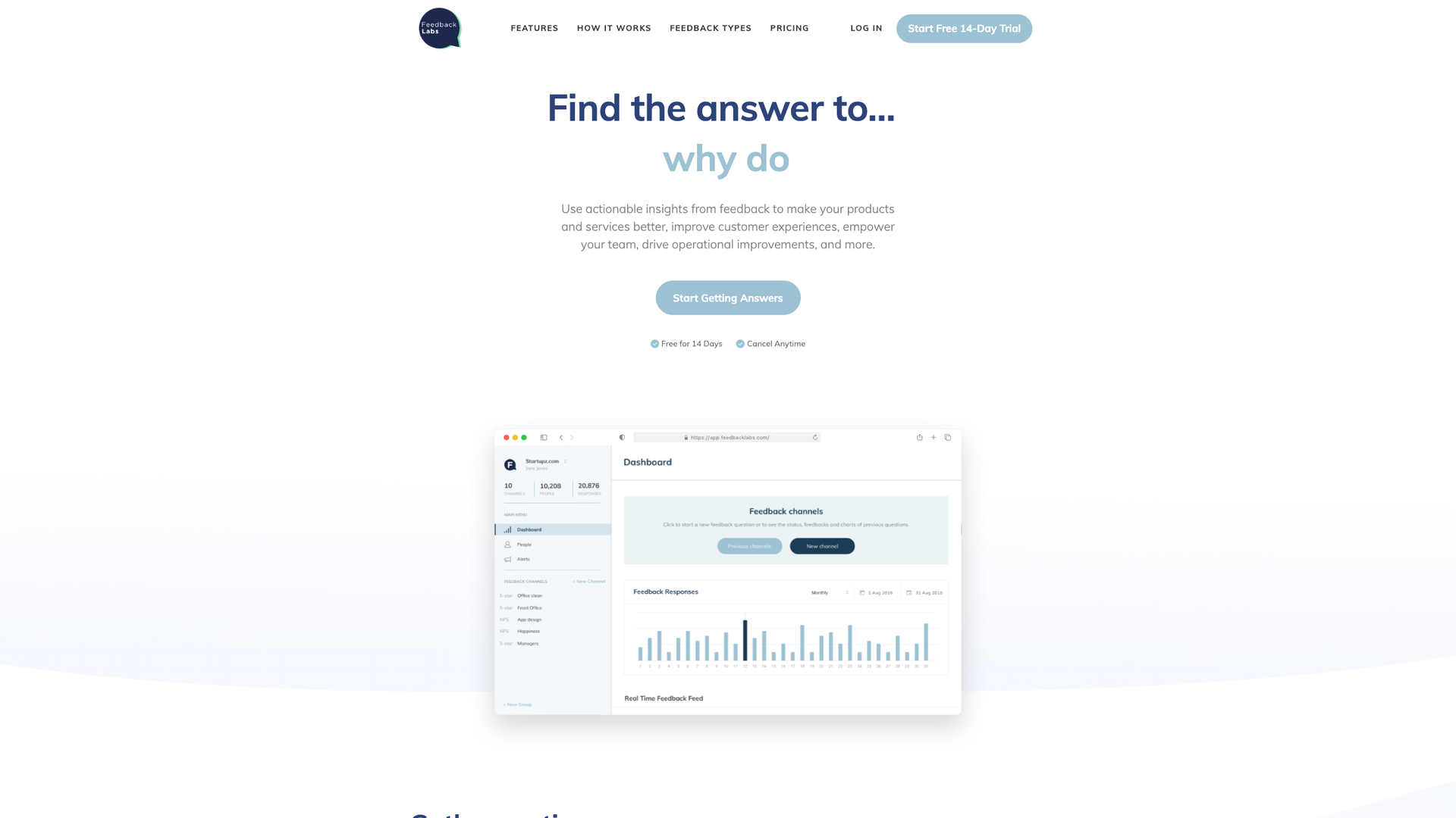 FeedbackLabs screenshot