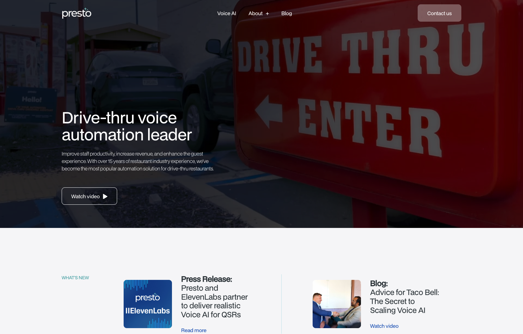 Presto Voice screenshot