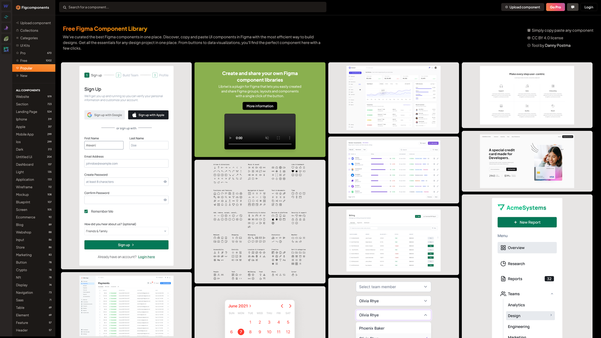 Figcomponents screenshot