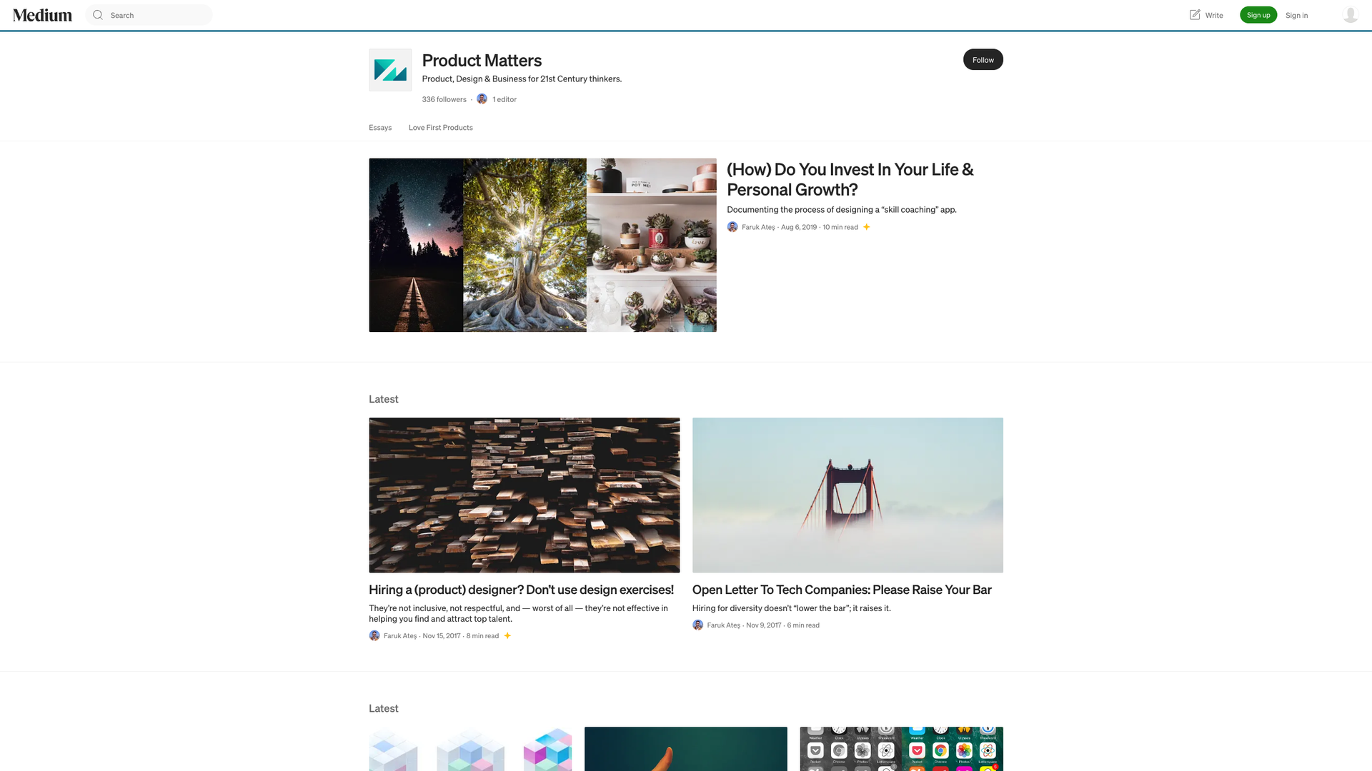 Product Matters screenshot