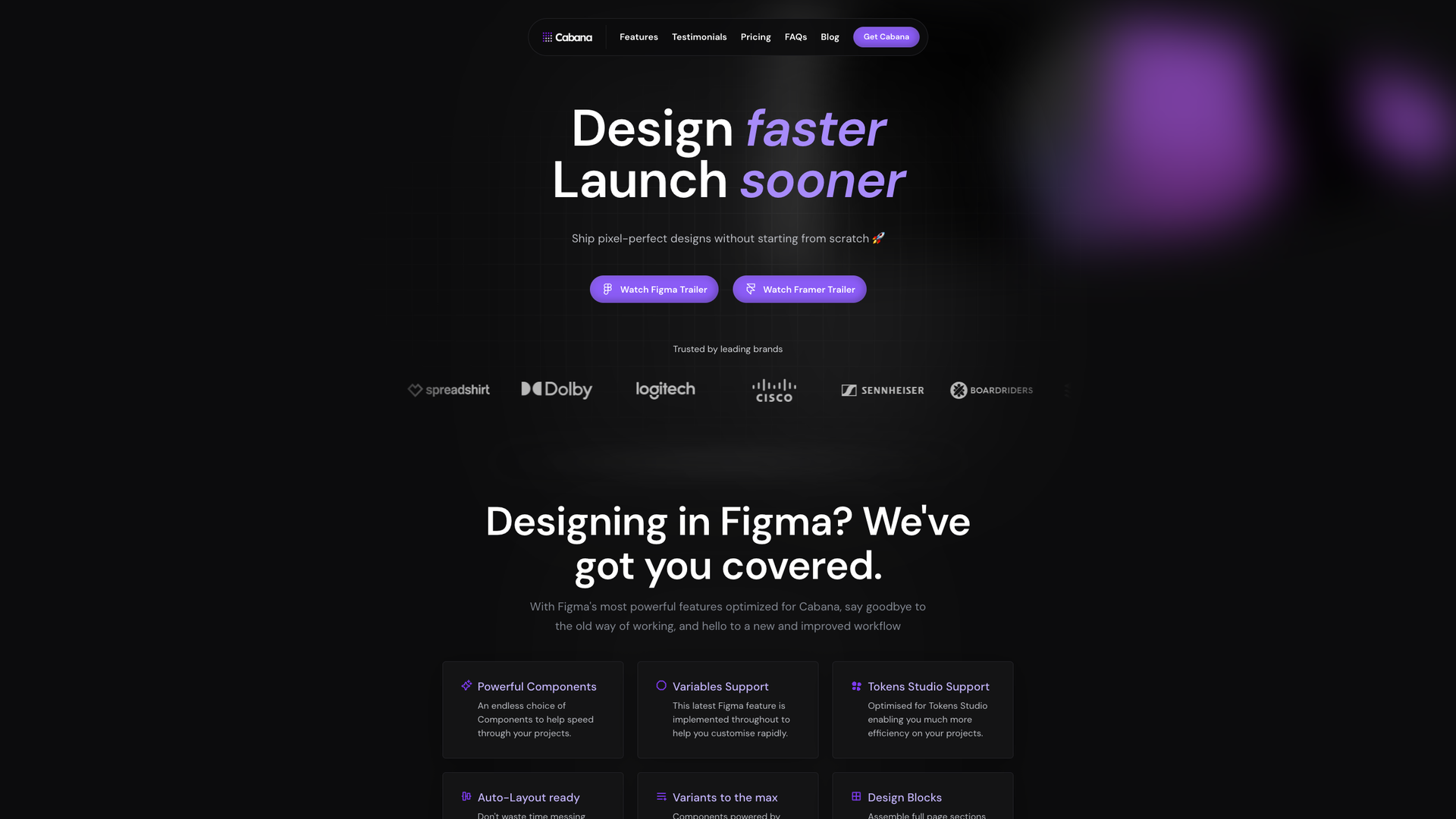 Cabana Design System screenshot