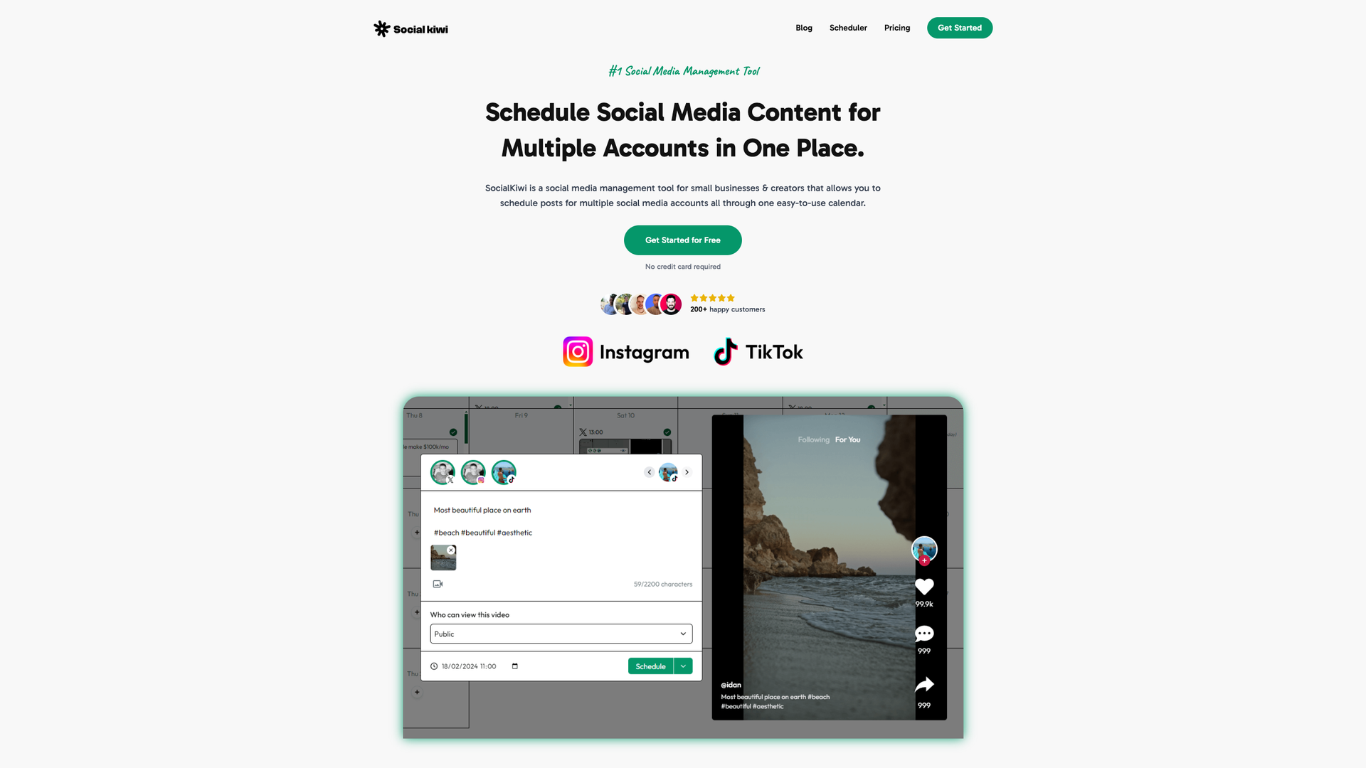 SocialKiwi screenshot