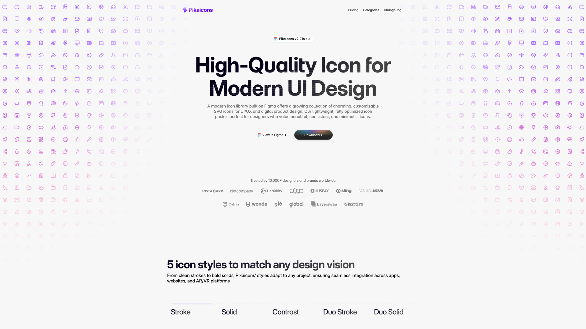 Pikaicons screenshot