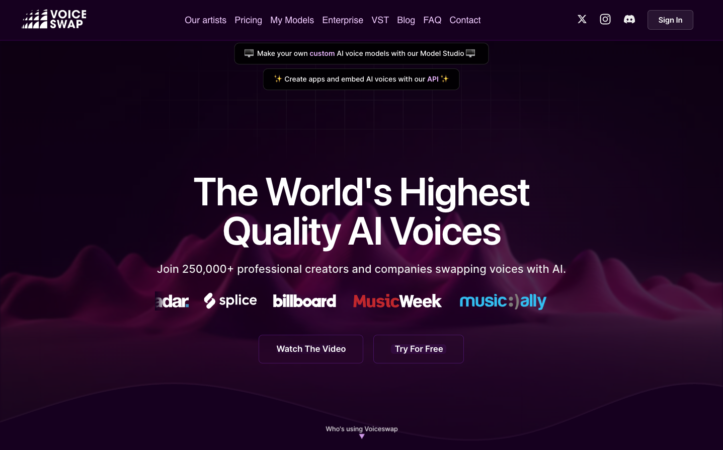 Voice-Swap screenshot