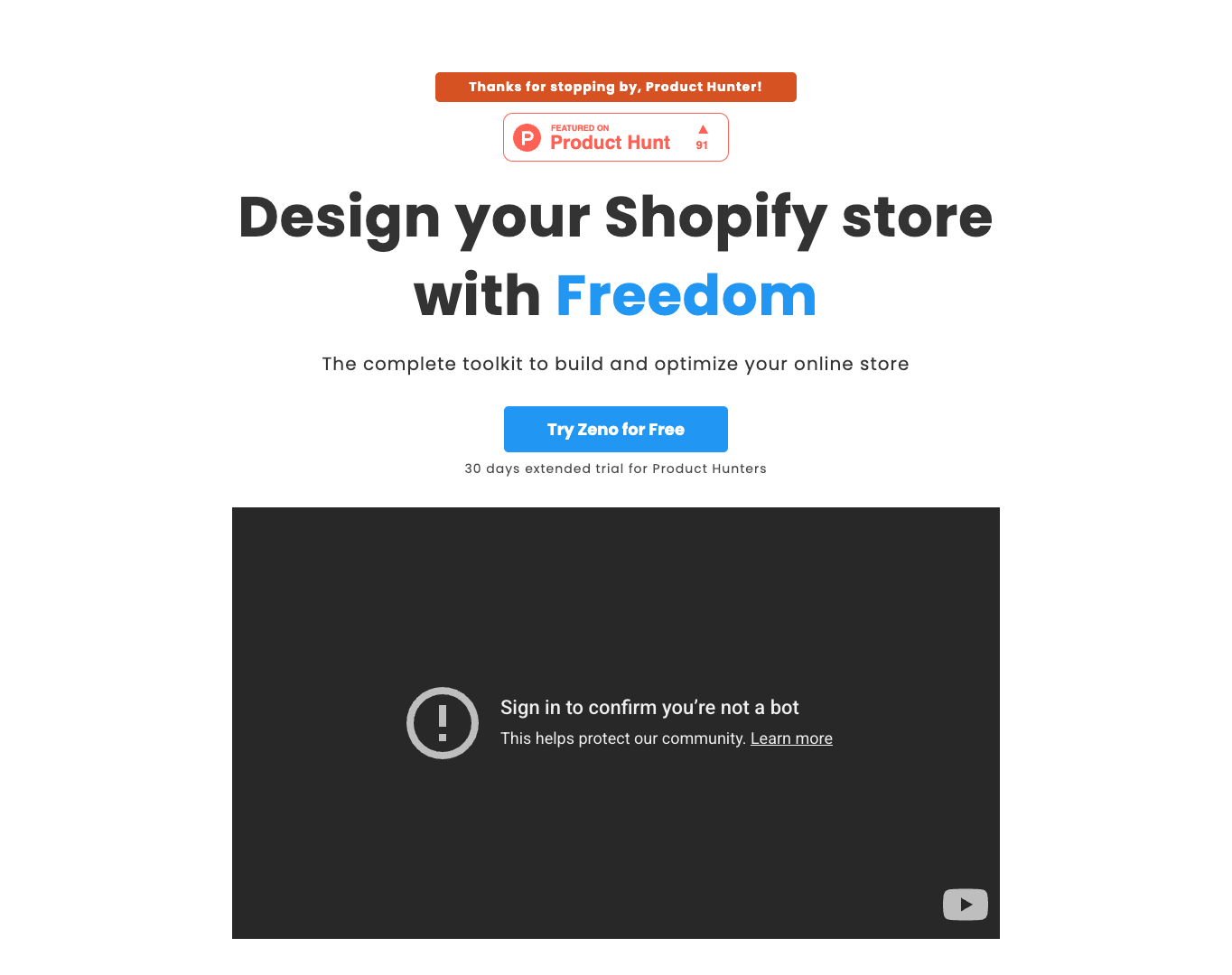 Zeno Page Builder screenshot