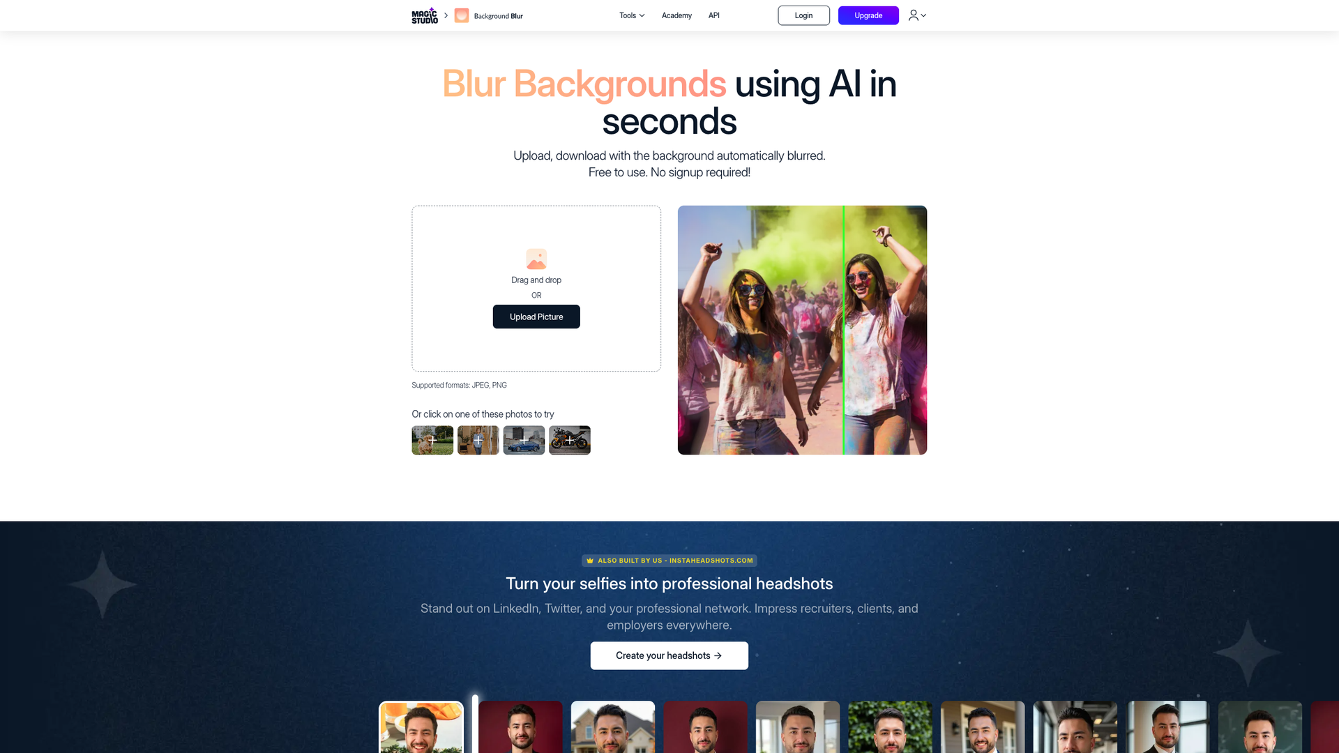 Background Blur by Magic Studio screenshot
