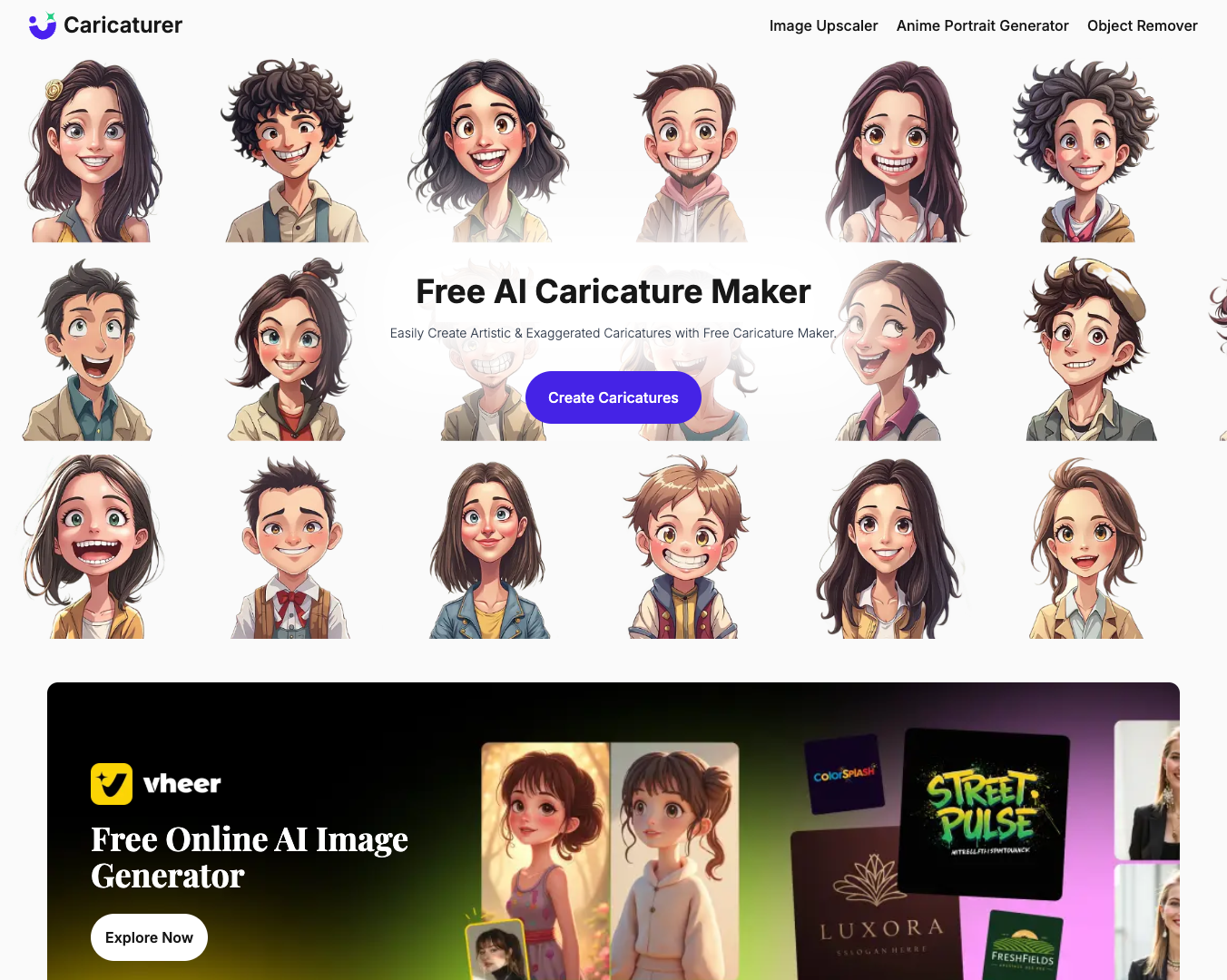 Caricaturer screenshot