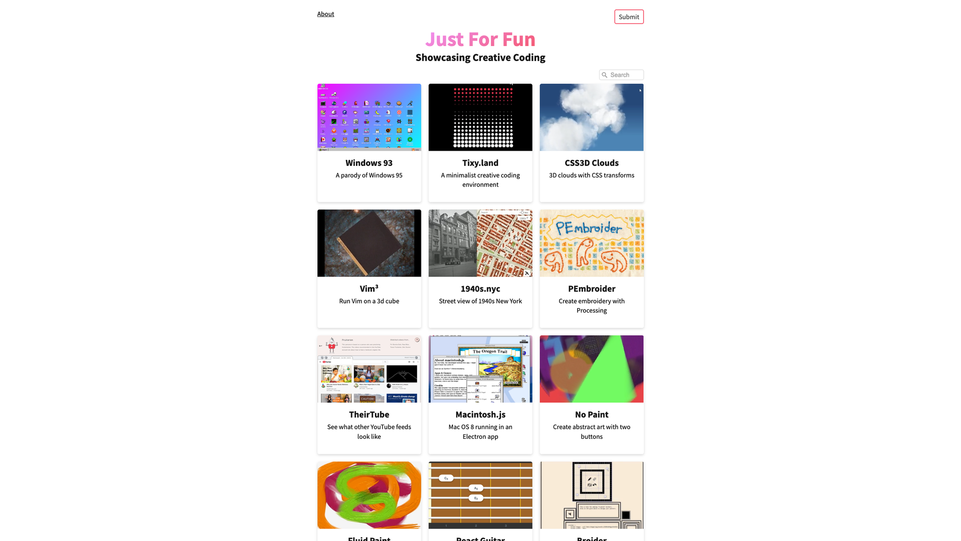 Just For Fun screenshot