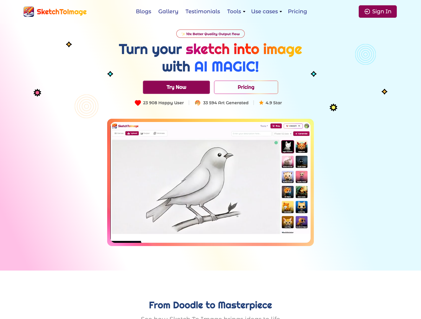 Sketch To Image screenshot