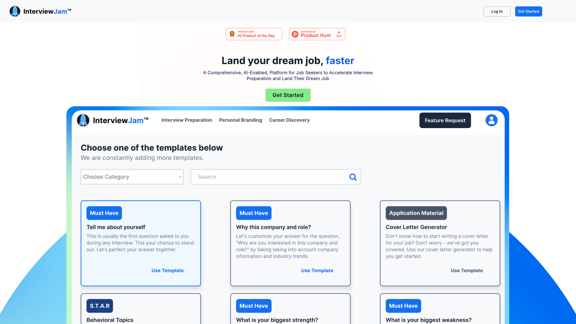 InterviewJam screenshot