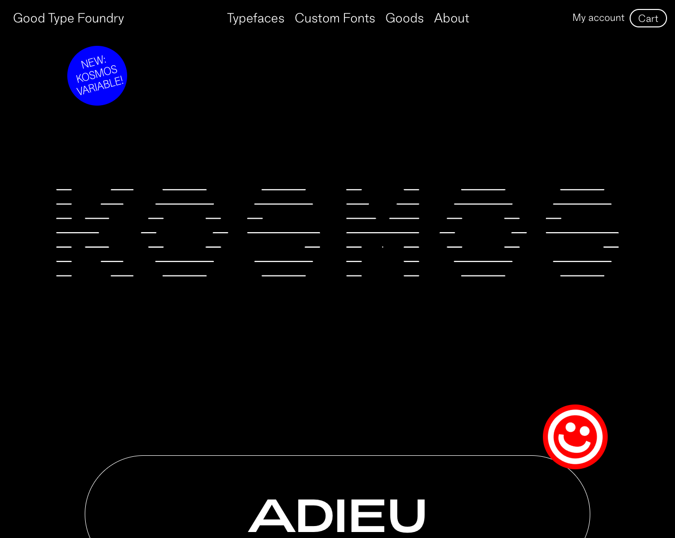 Good Type Foundry screenshot