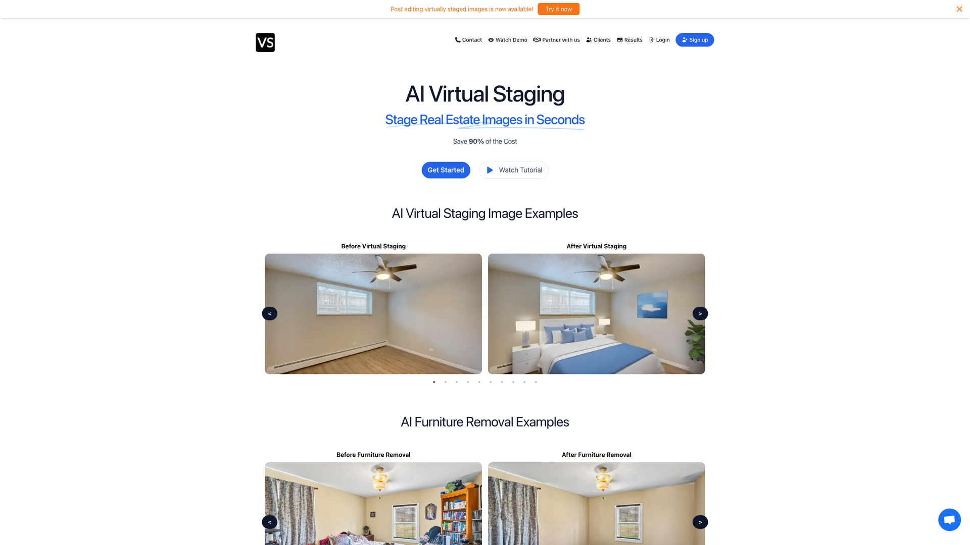 Virtual Staging AI screenshot