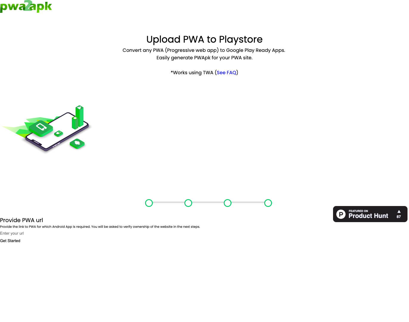 PWA2APK screenshot