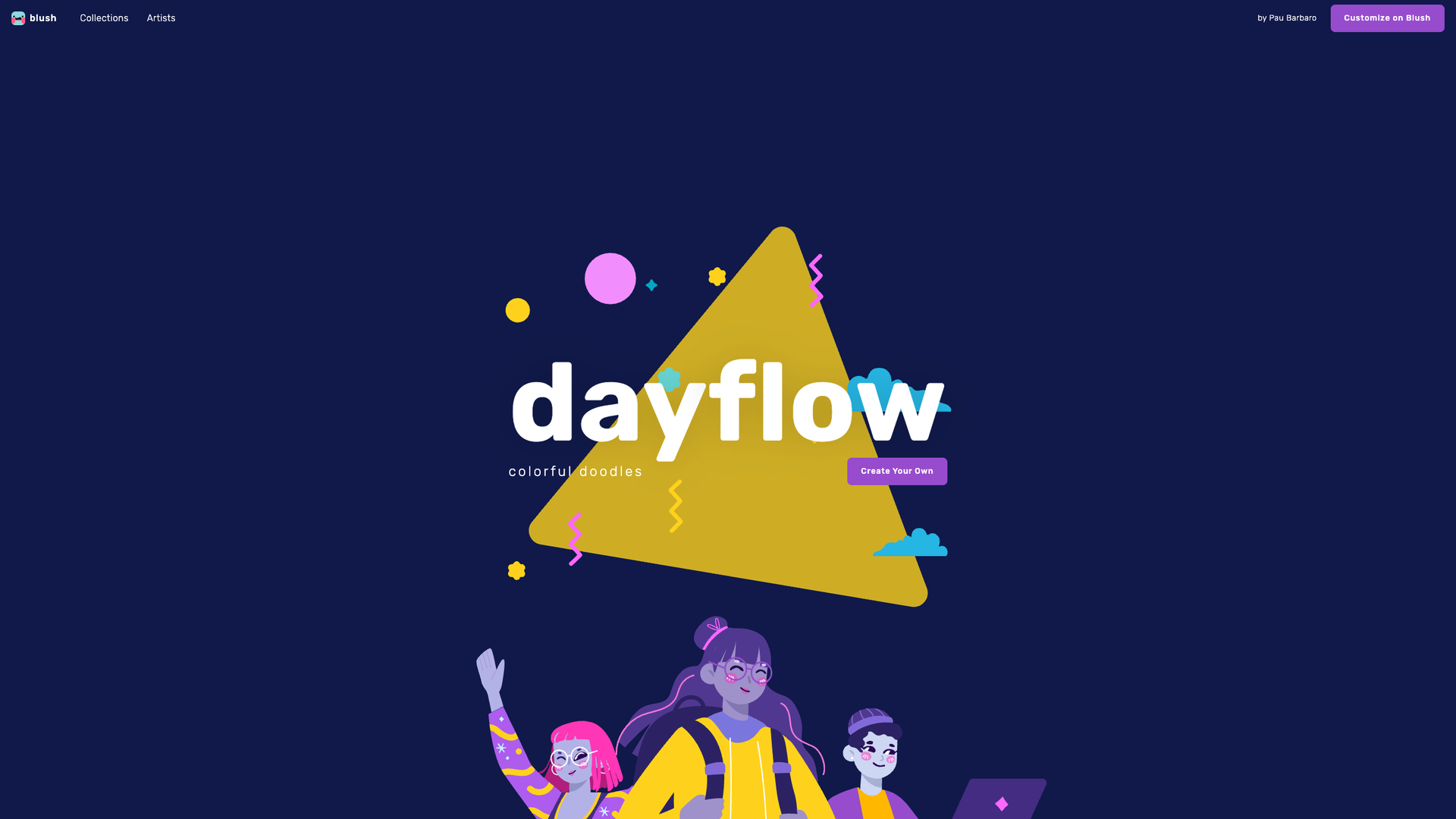Dayflow Illustrations screenshot