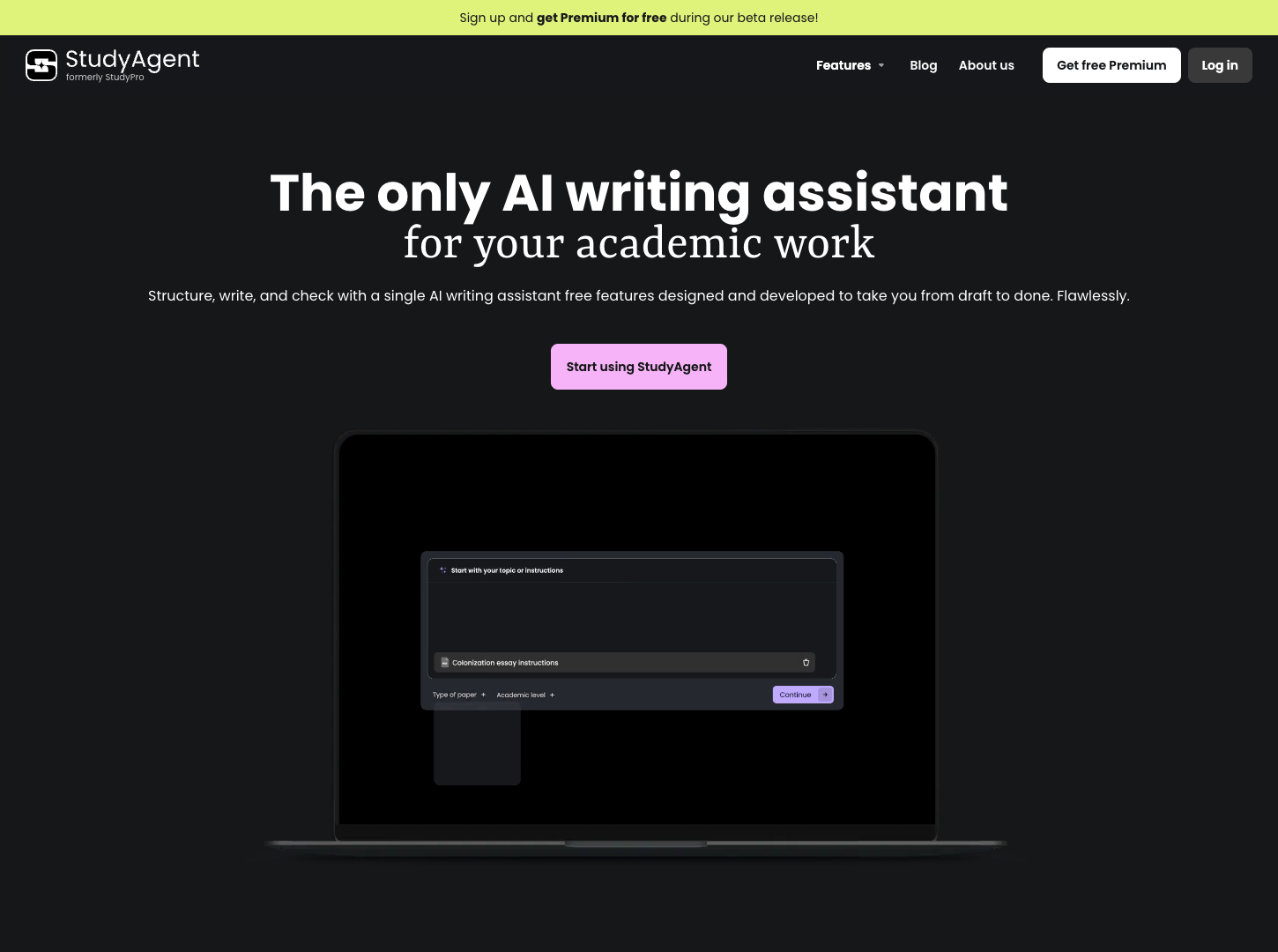 StudyAgent screenshot