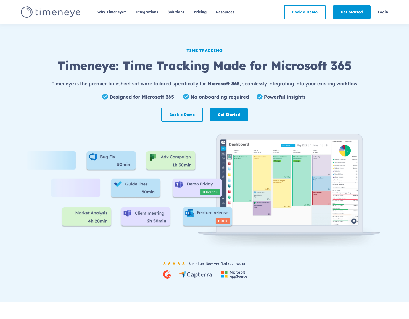 Timeneye screenshot