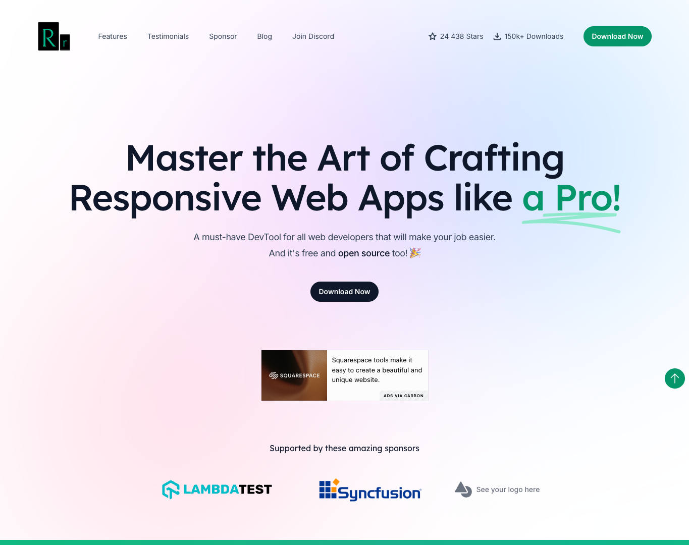 Responsively App screenshot