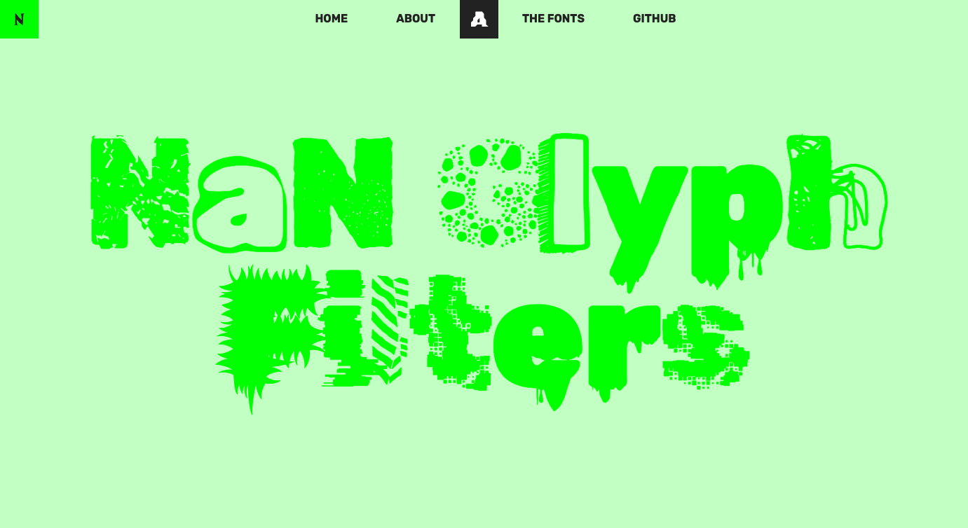 NaNGlyphFilters screenshot