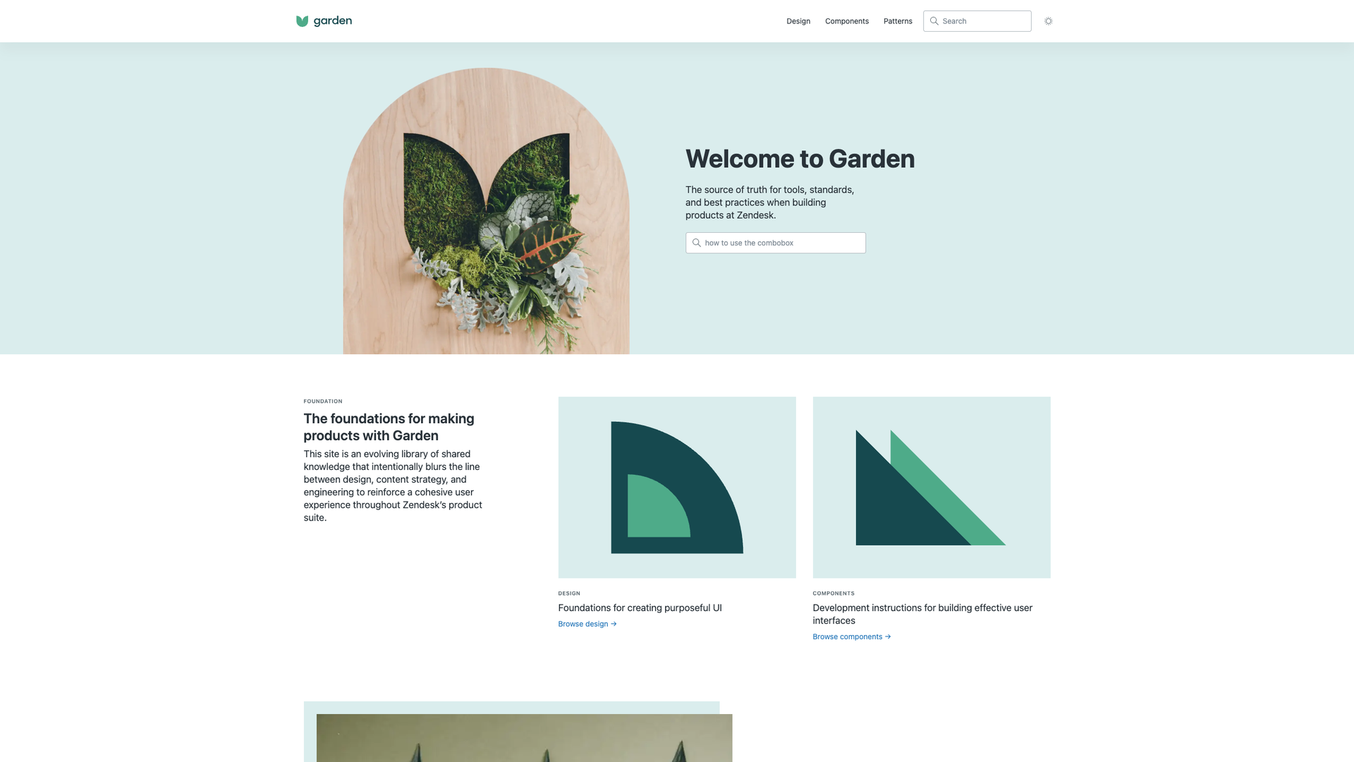 Zendesk Garden screenshot