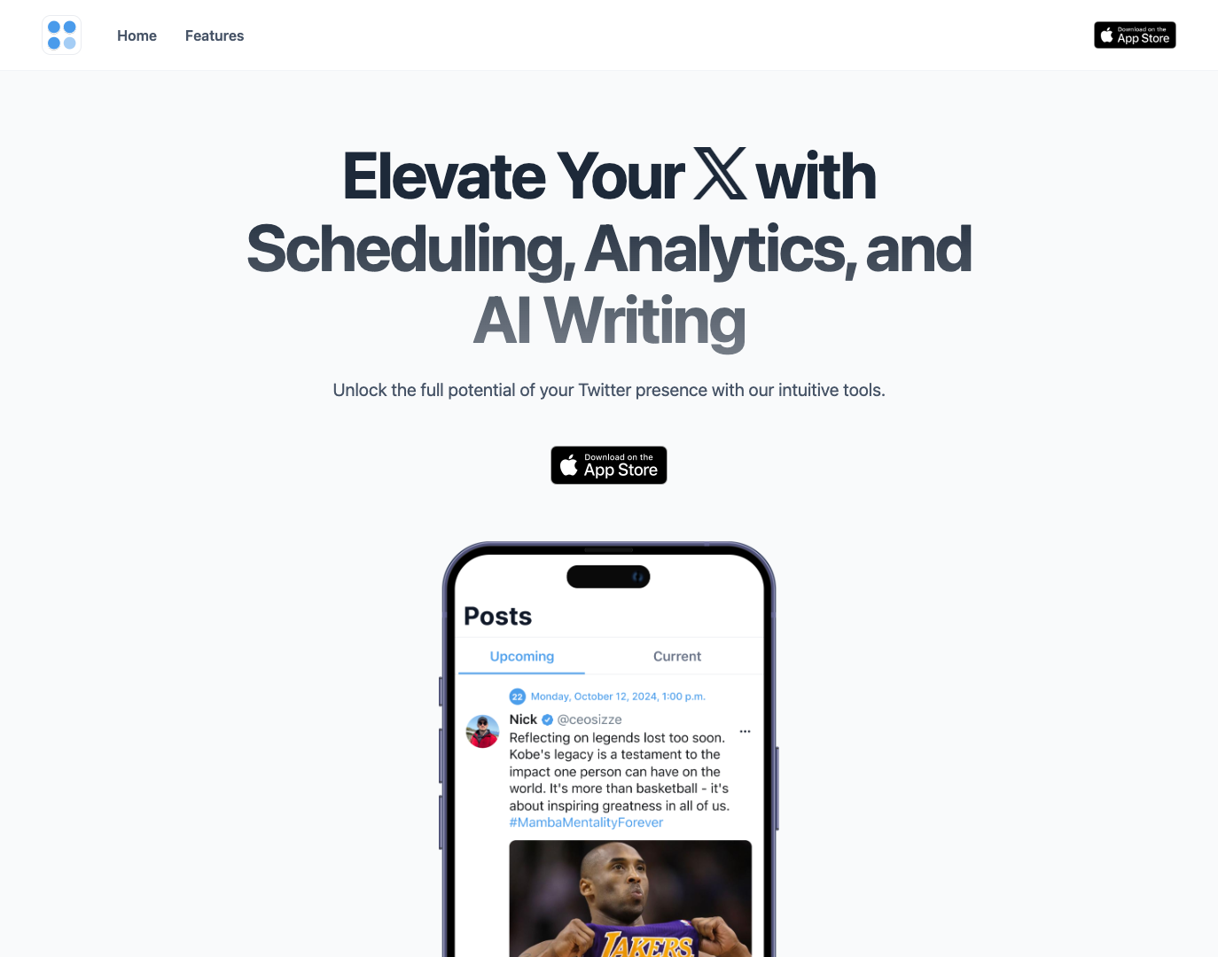 Twitdget AI Post Maker screenshot