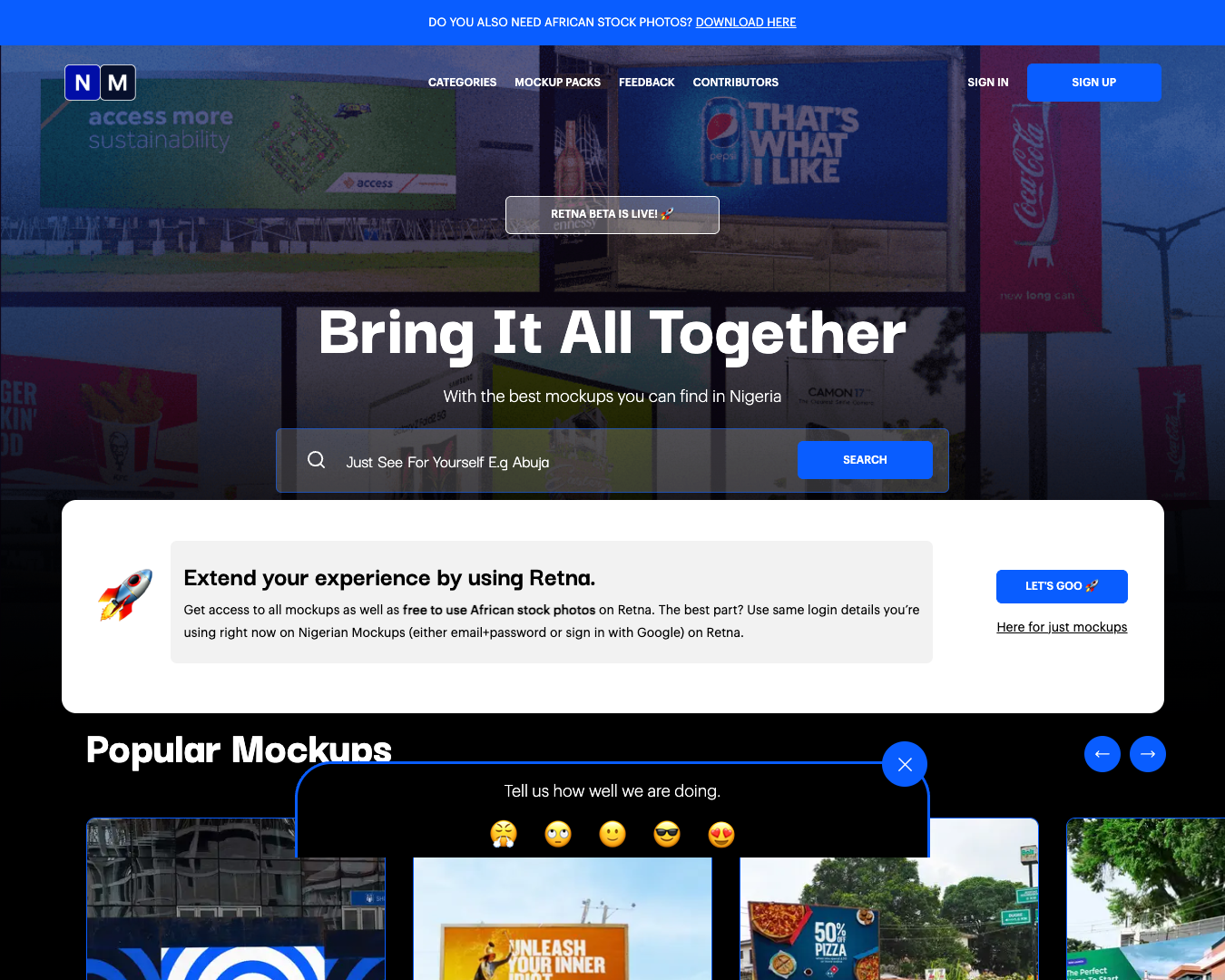 Nigerian Mockups screenshot