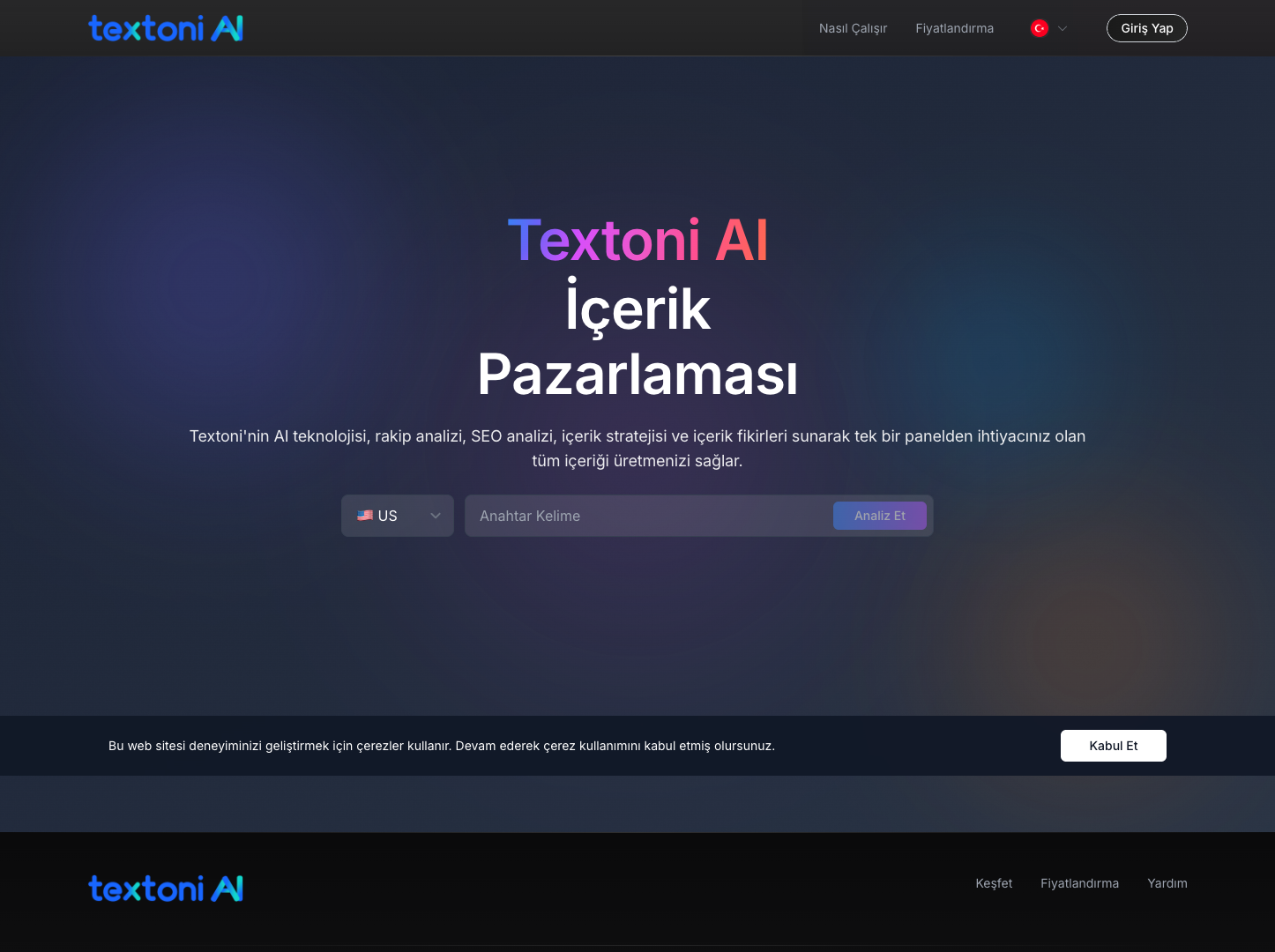 Textoni AI screenshot