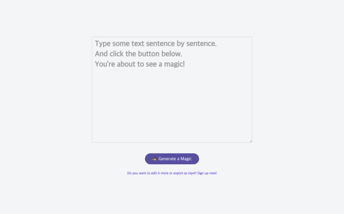 Tyle Kinetic Typography Video Maker screenshot