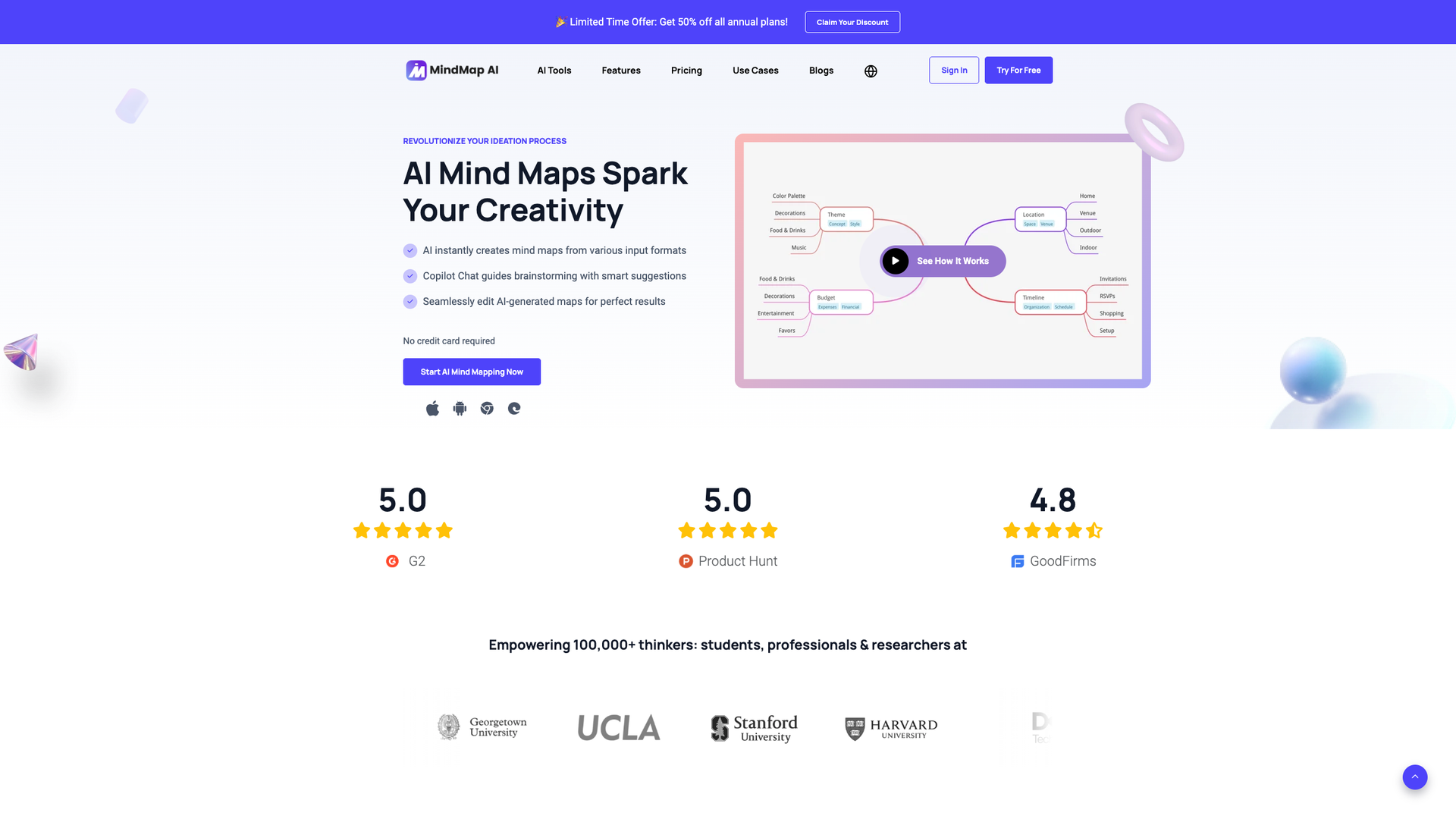 MindMap AI screenshot
