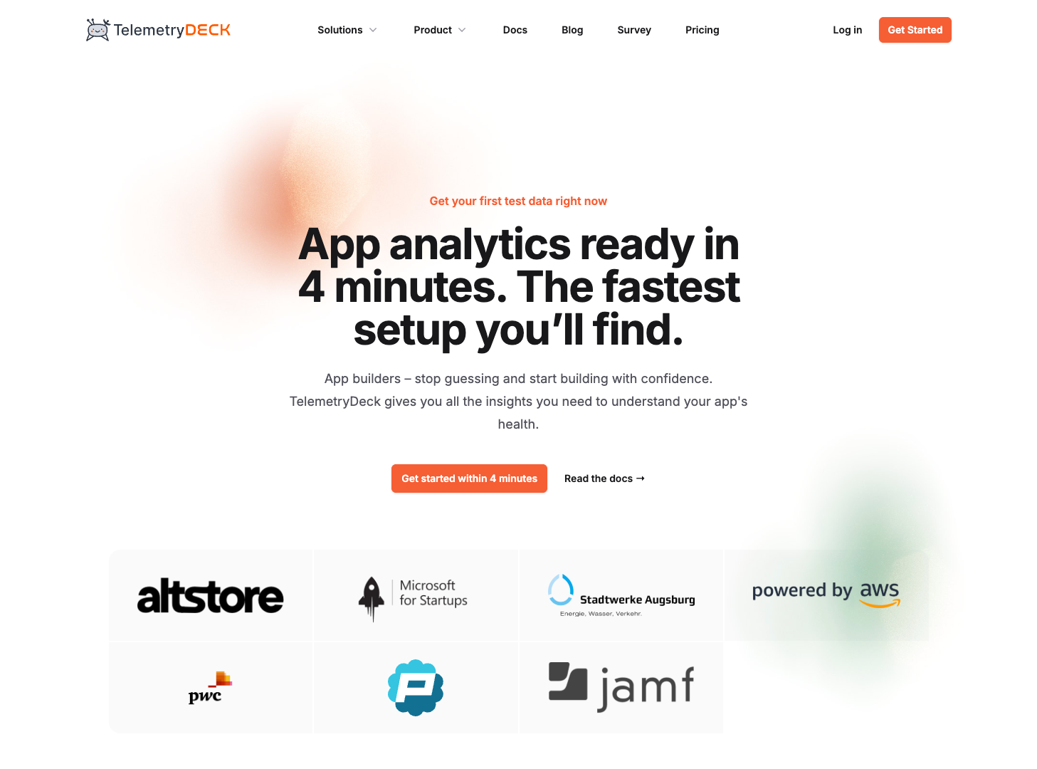 TelemetryDeck screenshot