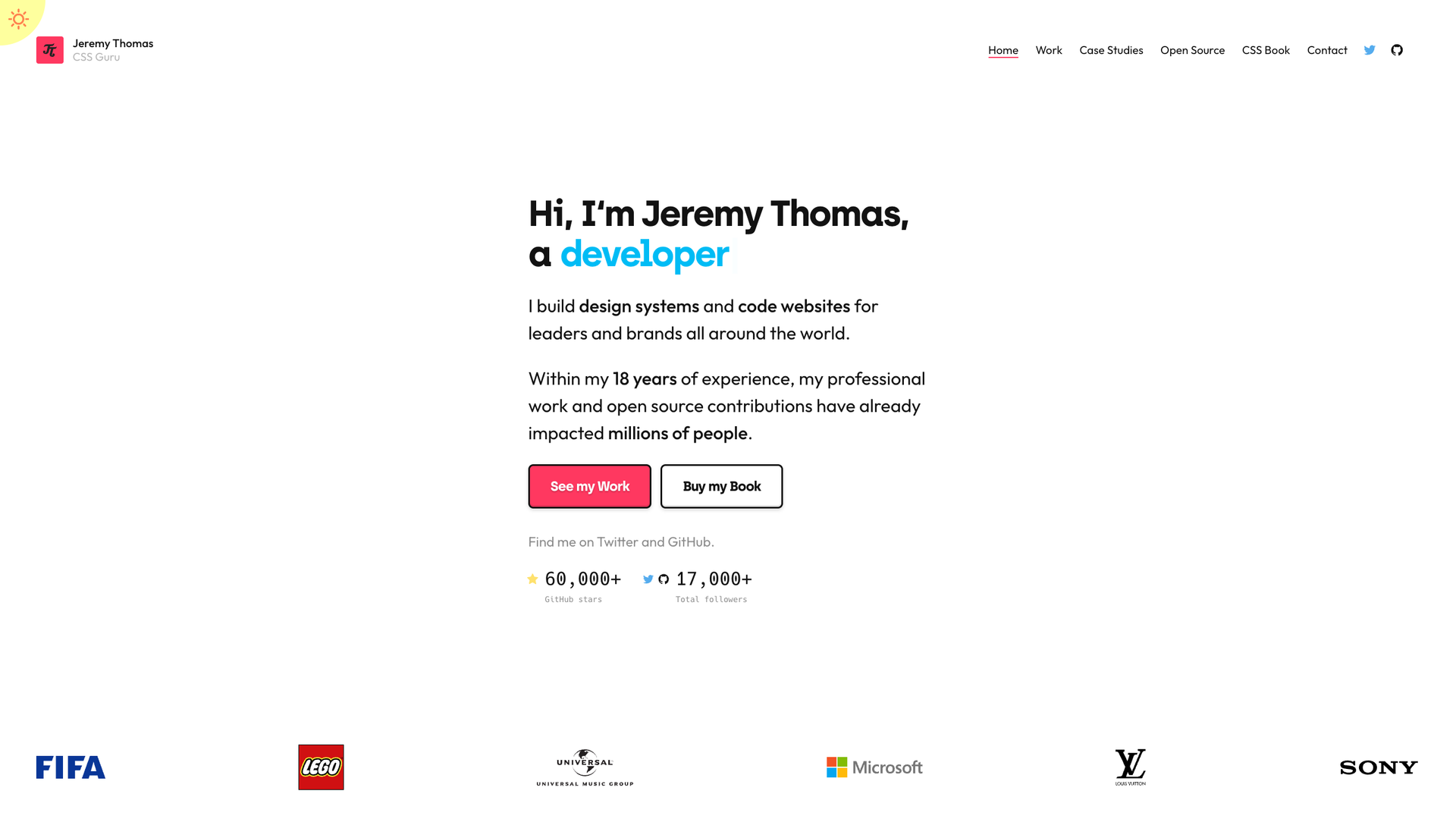 JT is a CSS Guru – Jeremy Thomas screenshot