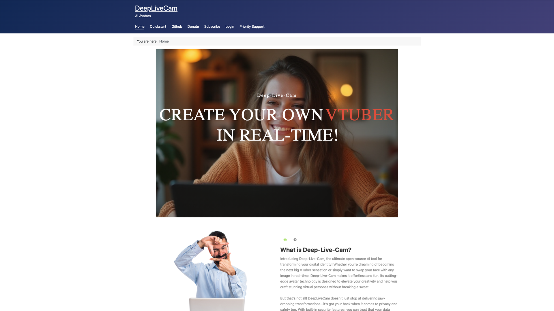 Deep-Live-Cam screenshot