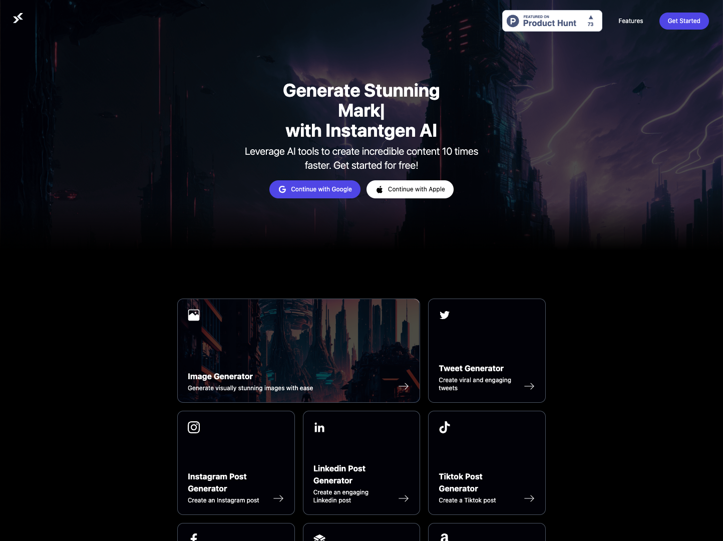 Instantgen AI screenshot