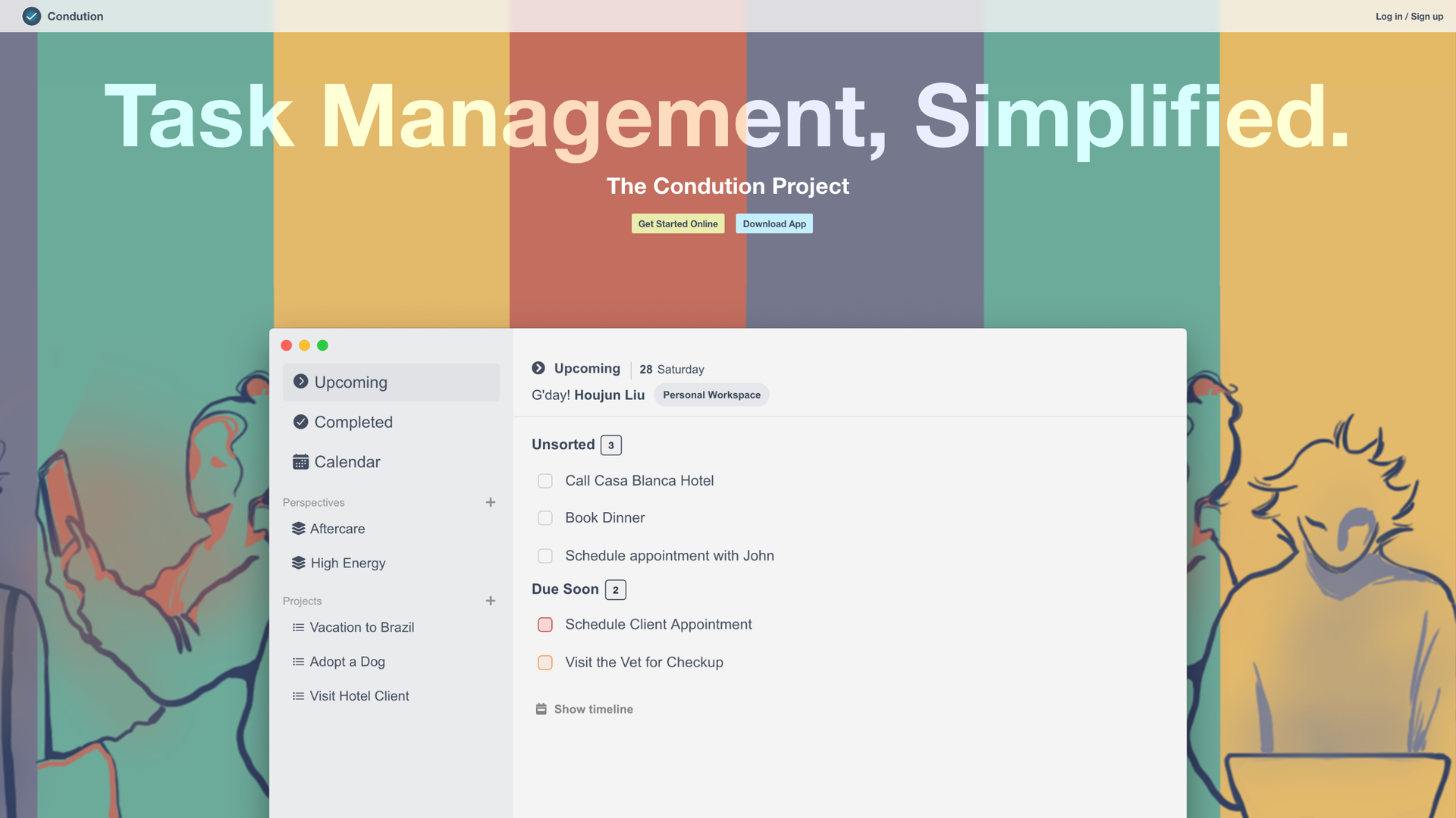 Condution screenshot