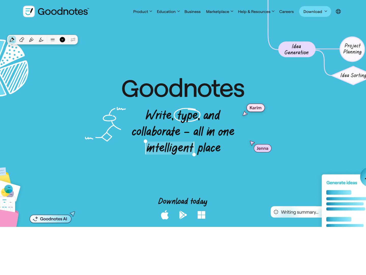 Goodnotes screenshot