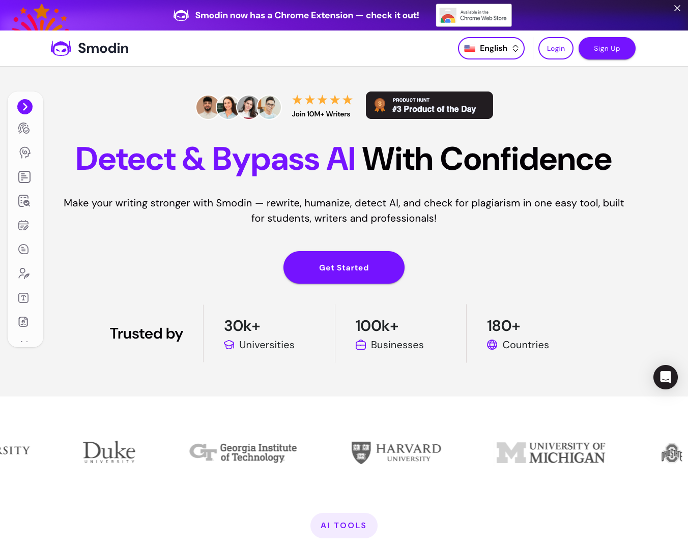 Smodin AI Writer screenshot
