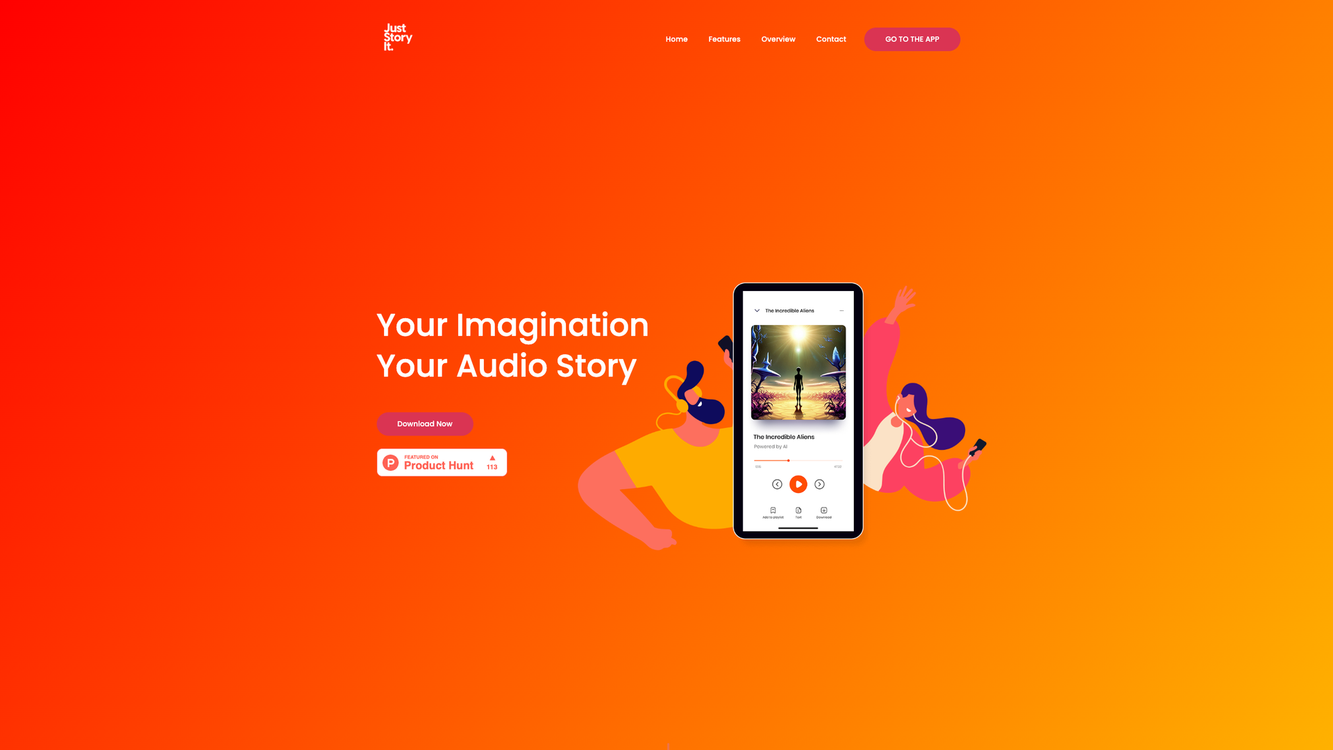 Just Story It screenshot