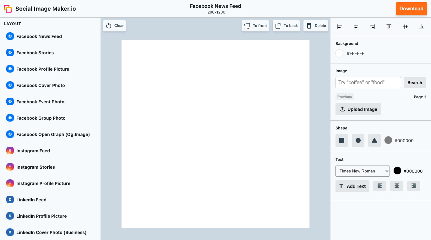 Social Image Maker screenshot