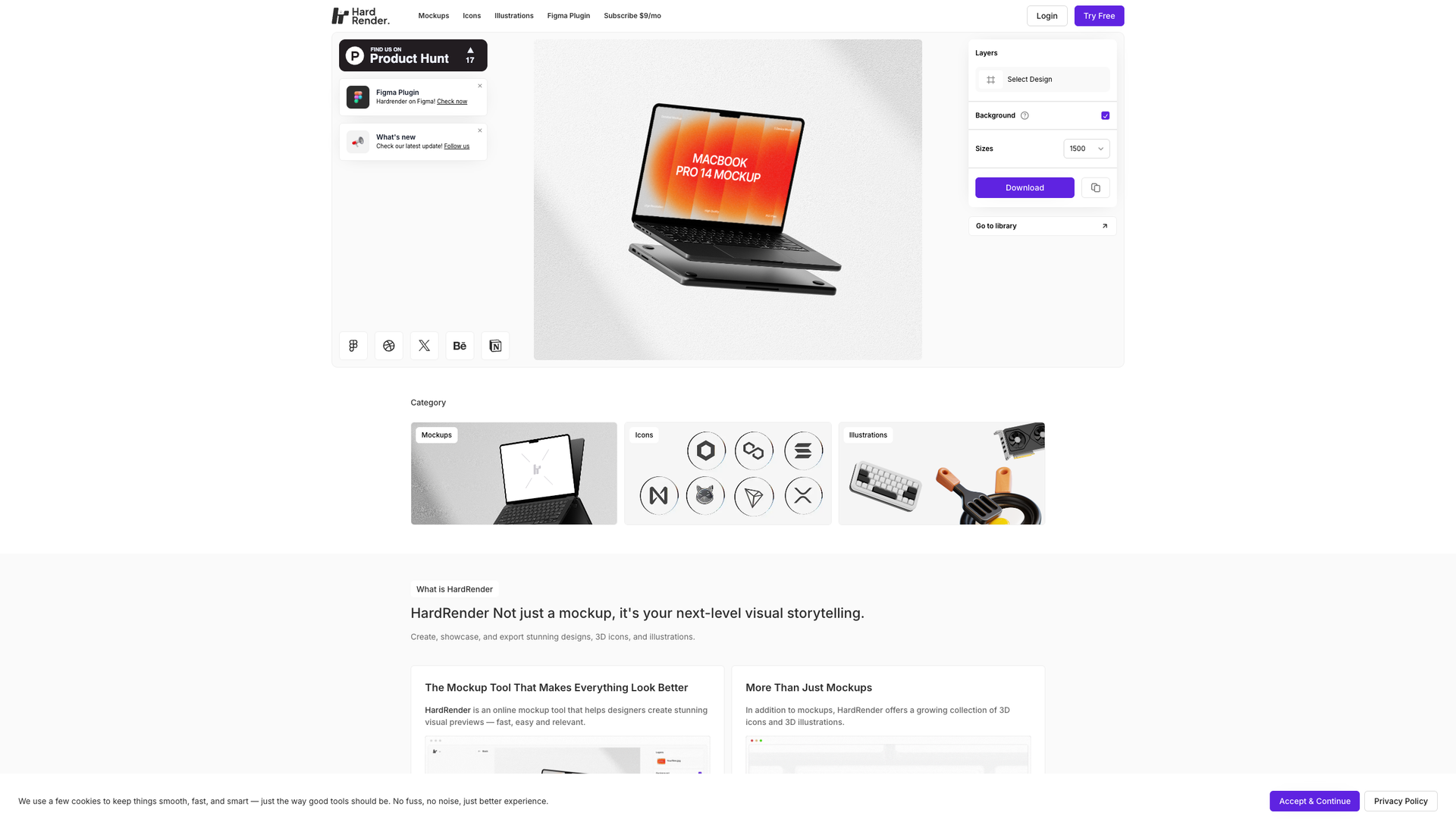 HardRender screenshot