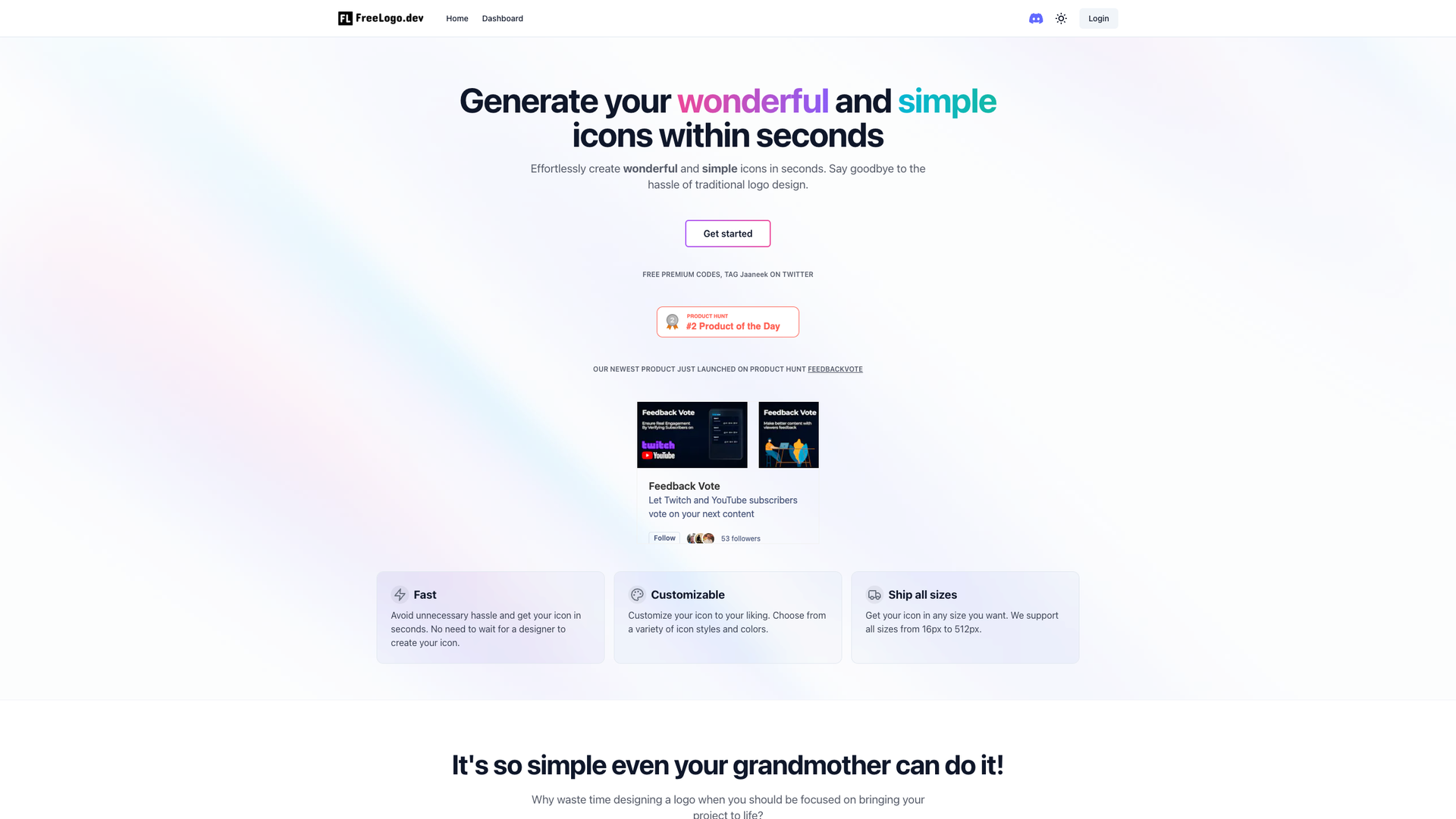 FreeLogo.dev screenshot