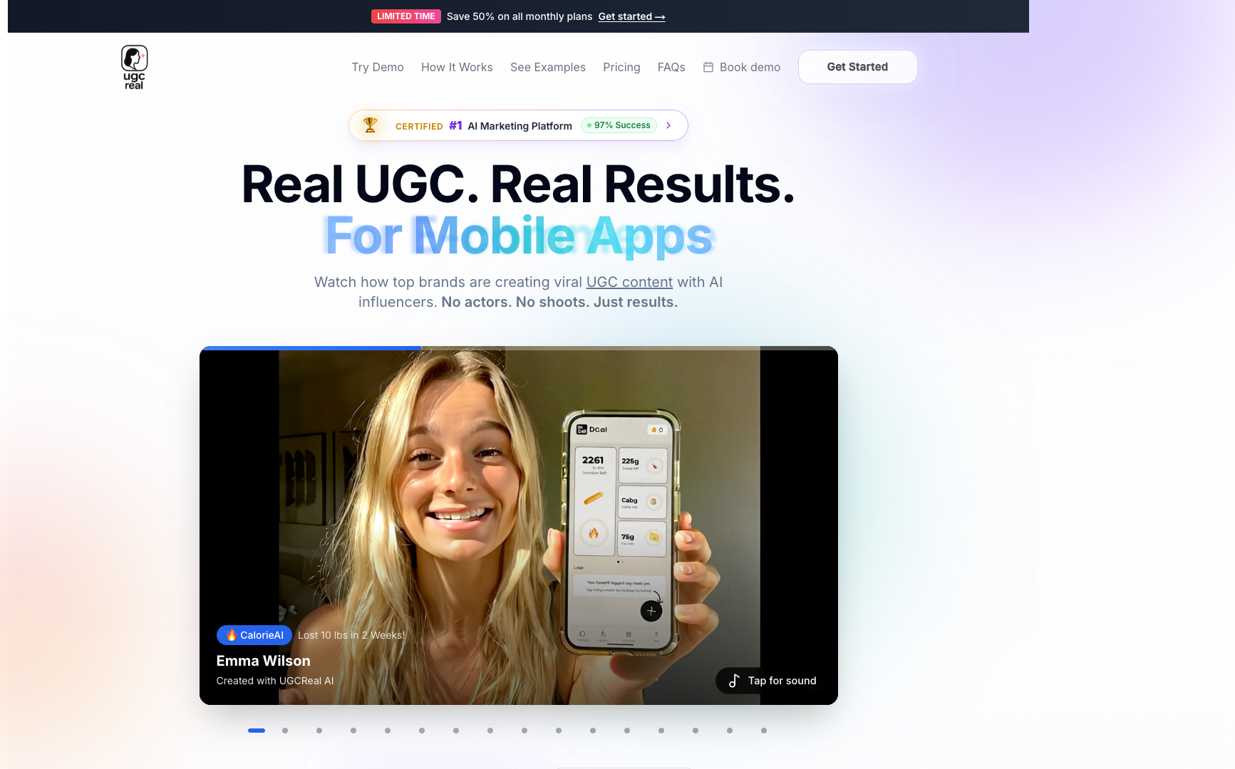 UGCReal AI Video Generator screenshot