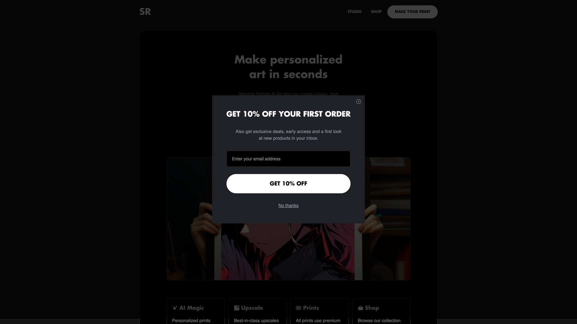 Starving Robots screenshot