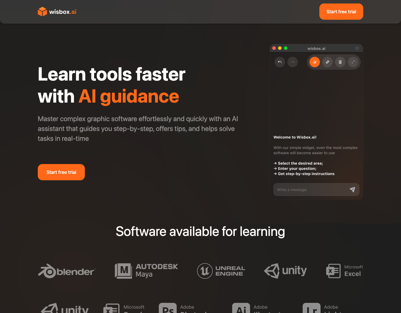 Wisbox.ai screenshot
