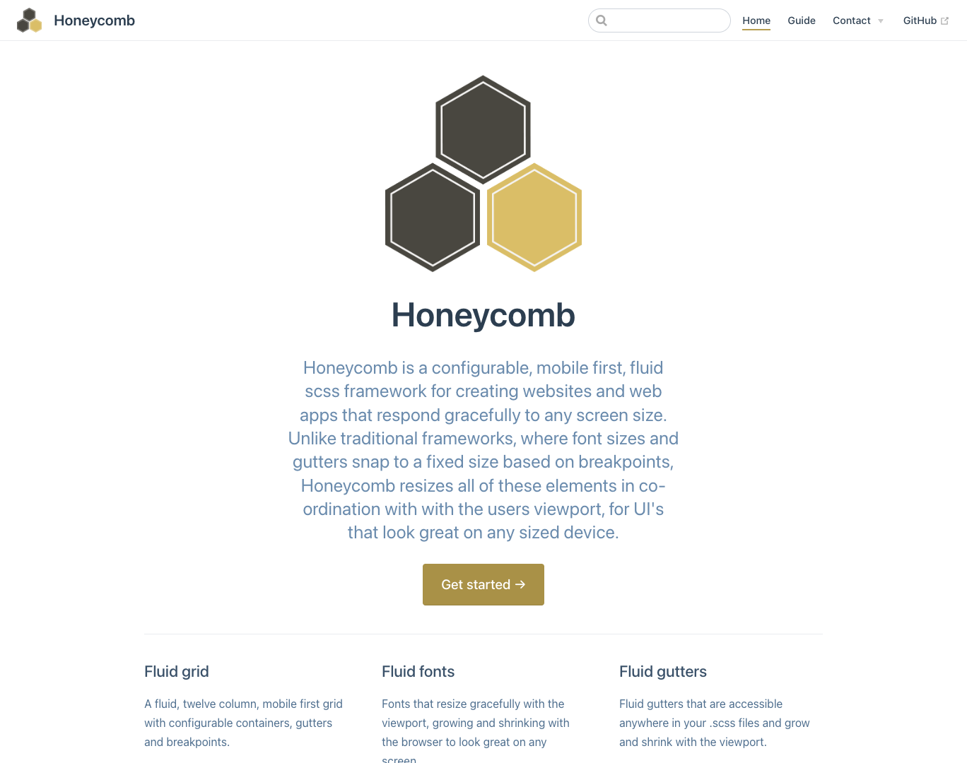 Honeycomb screenshot