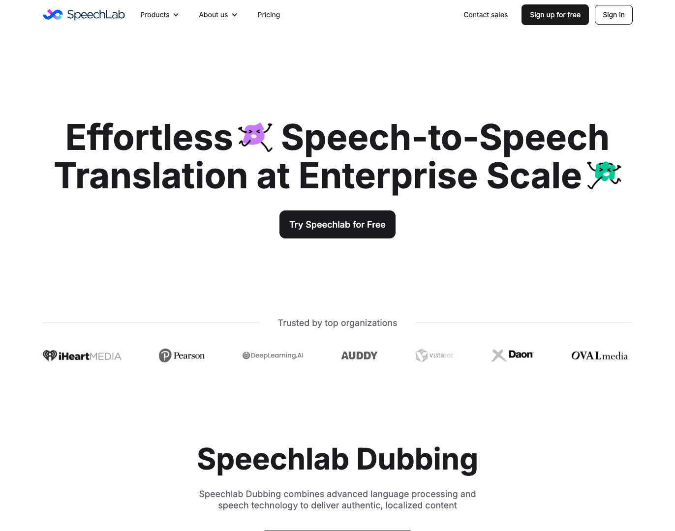 Speechlab screenshot