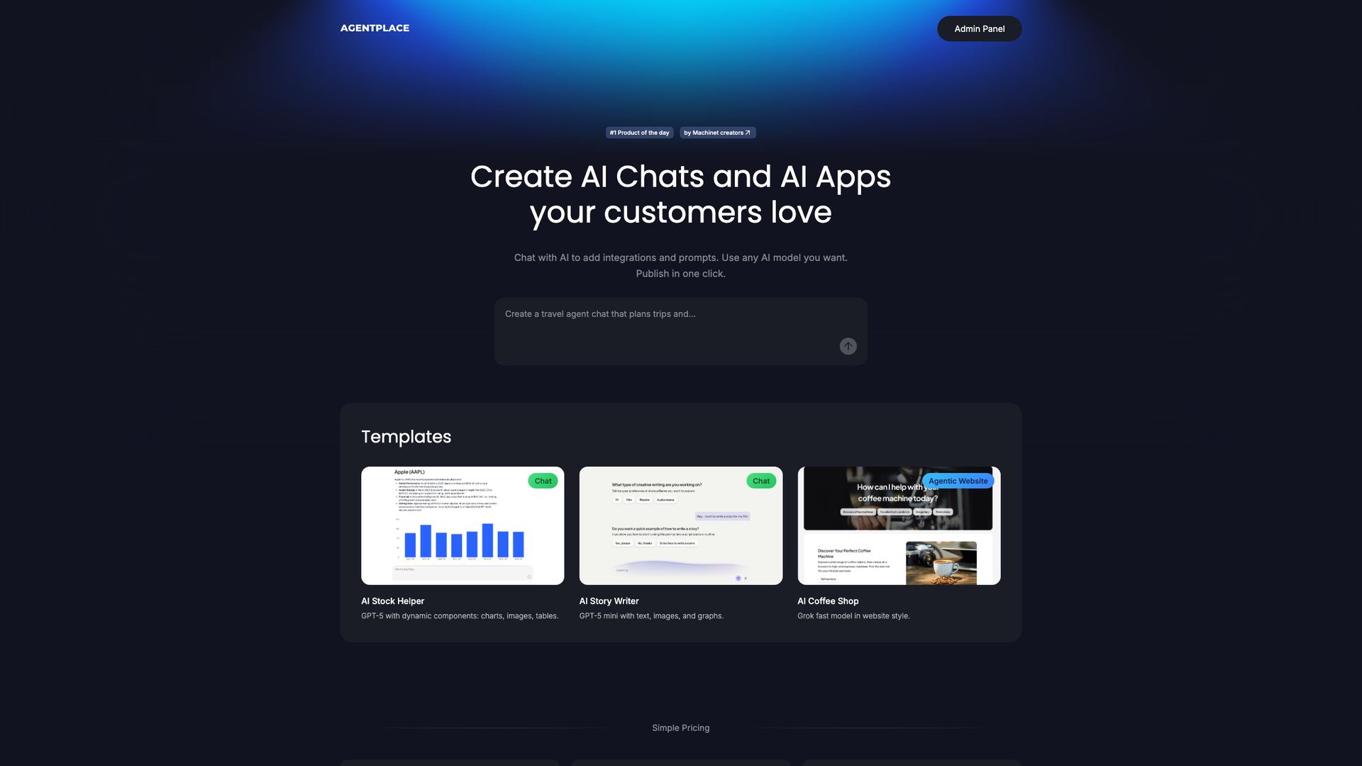 Agentplace screenshot