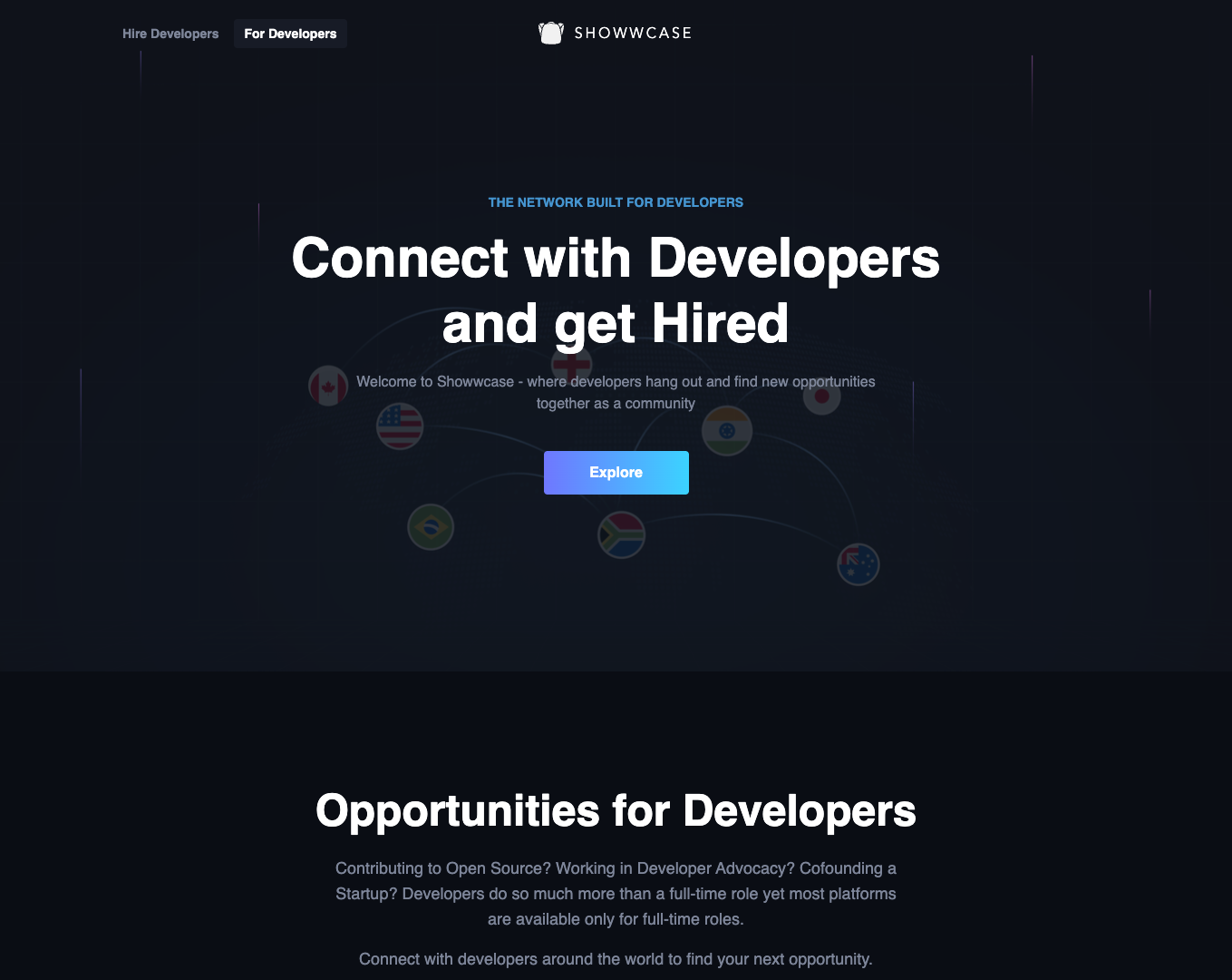 Showwcase screenshot